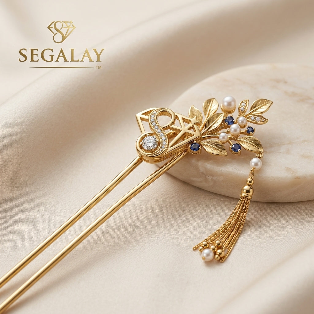 Segalay™ Celestial Bloom Hair Pin