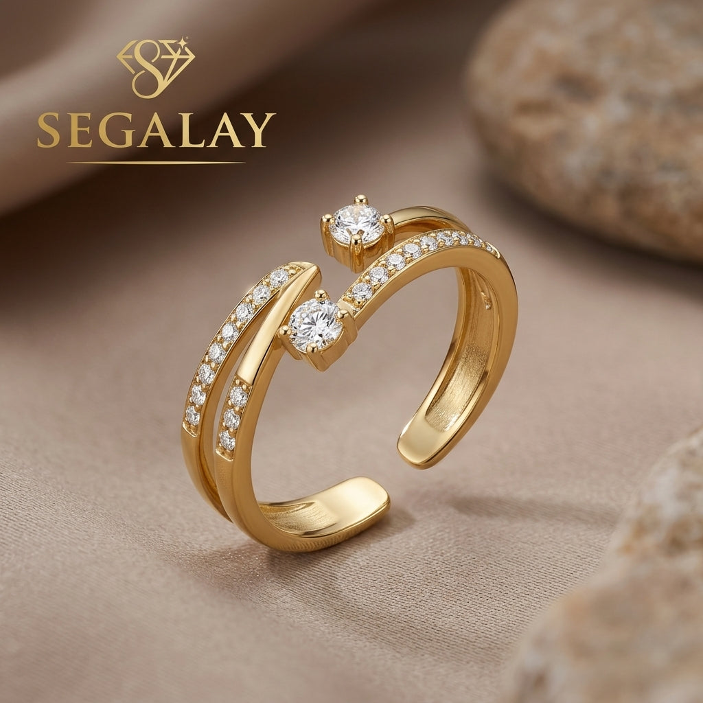 Segalay™ Open-Style Accent Ring