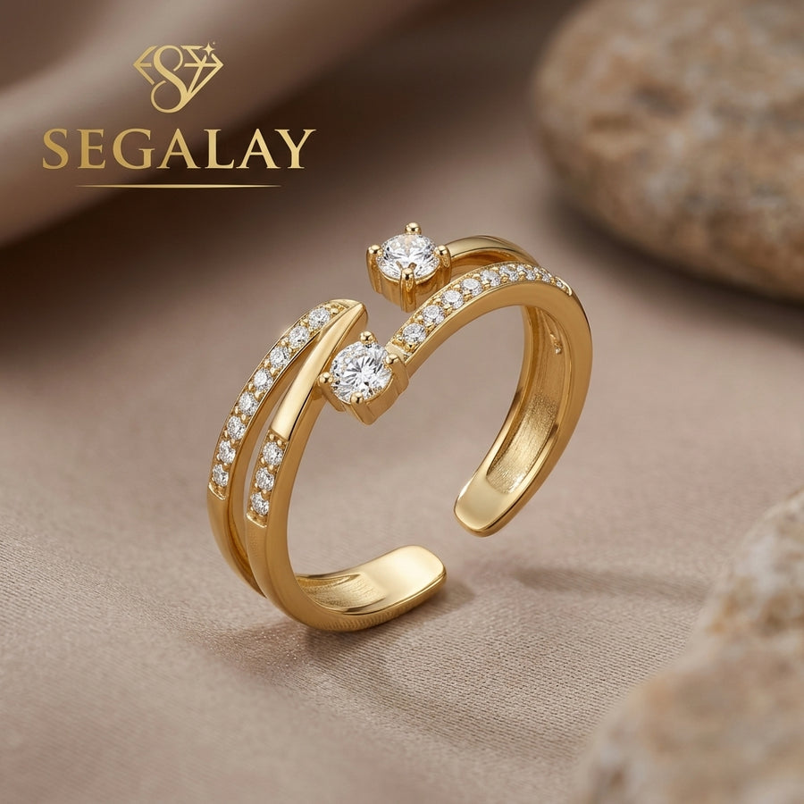 Segalay™ Open-Style Accent Ring